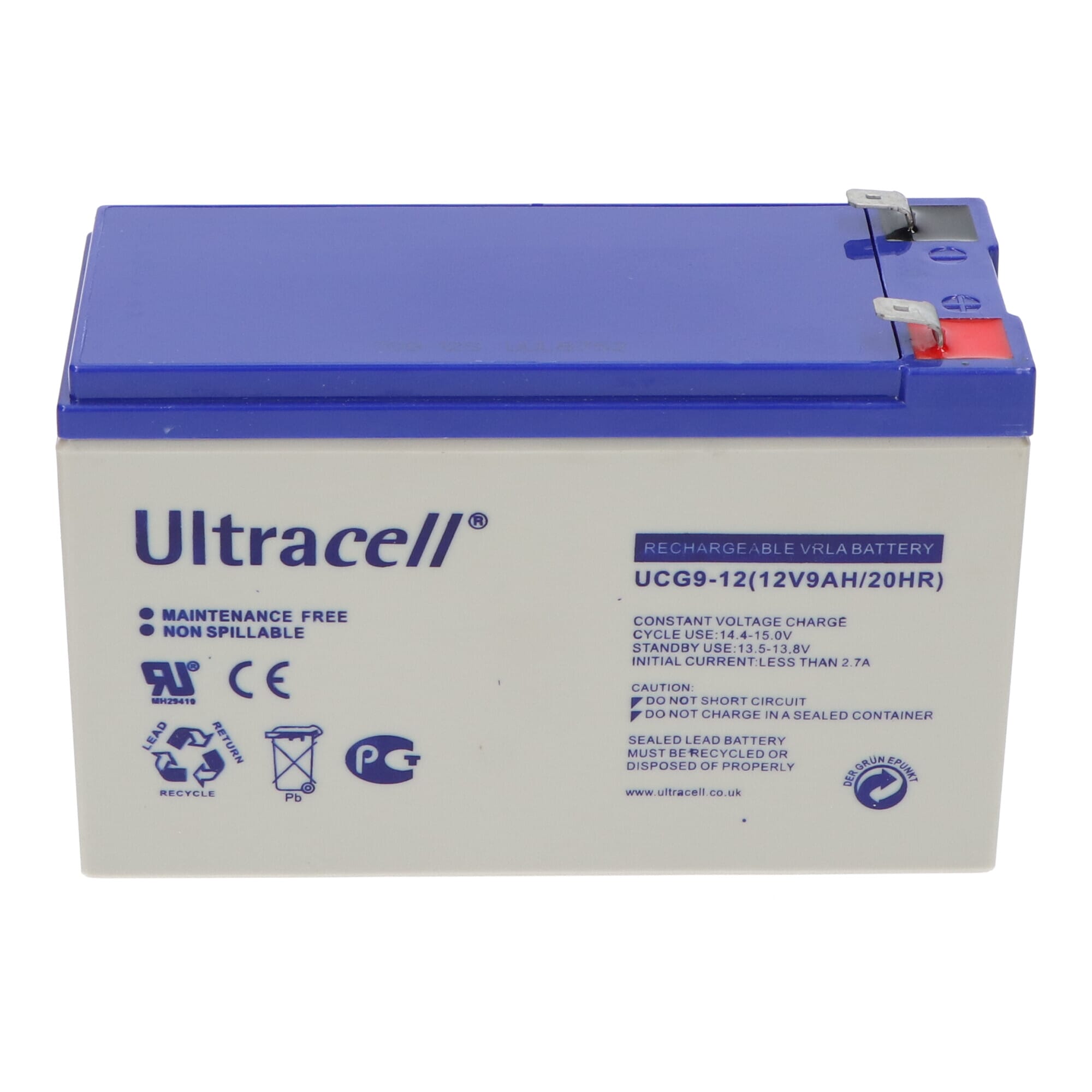 Ultracell Dcga Deep Cycle Gel Accu Ucg V Ah Ucg Replacedirect Nl