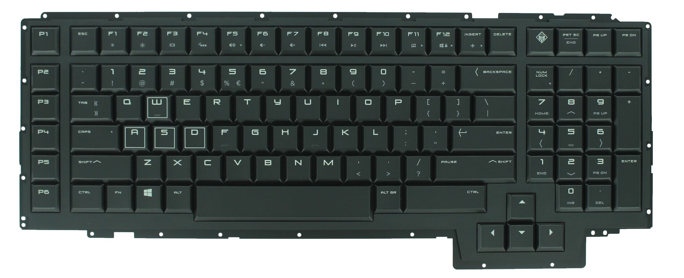 Hp Laptop Toetsenbord Qwerty Us Backlit Twindis