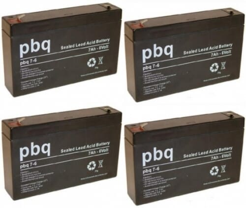 PBQ Ersatzakkuset für RBC34
