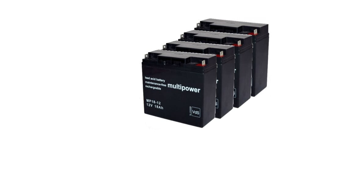 PBQ Ersatzakkuset für RBC55