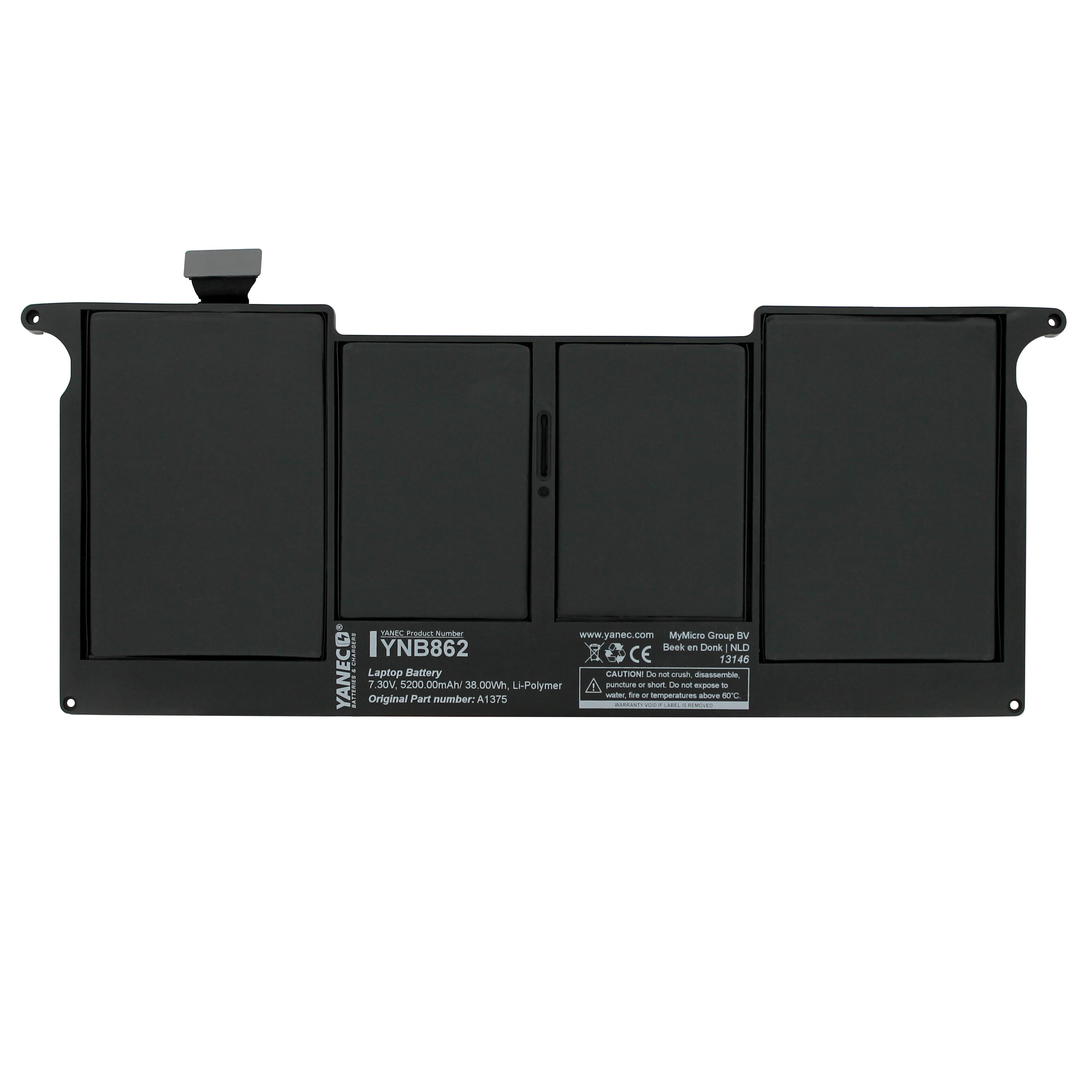 Yanec Laptop Akku 5200mAh