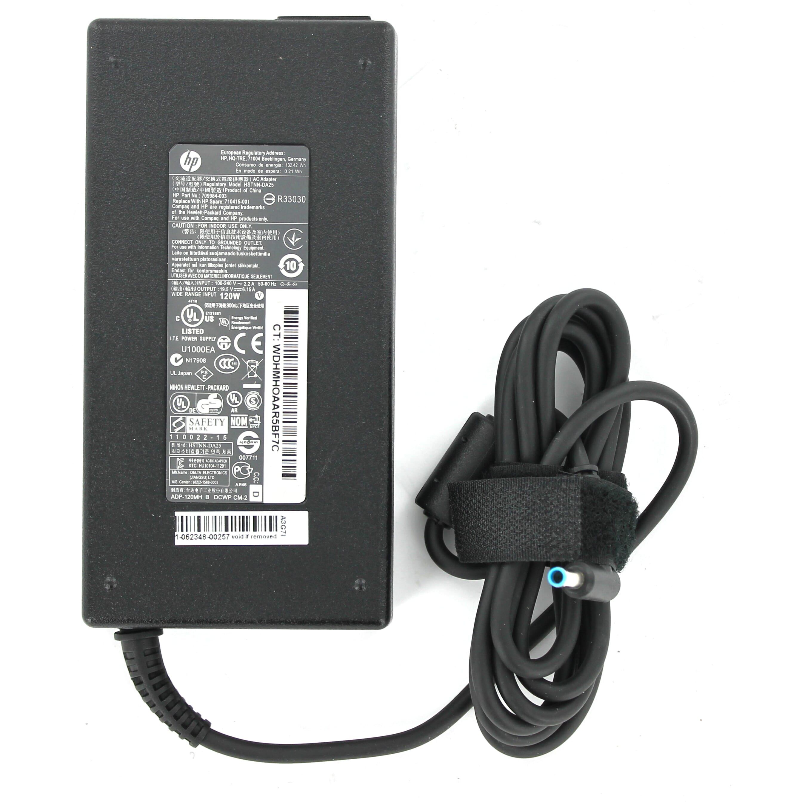 Hp Laptop Ac Adapter 120w Twindis 0989