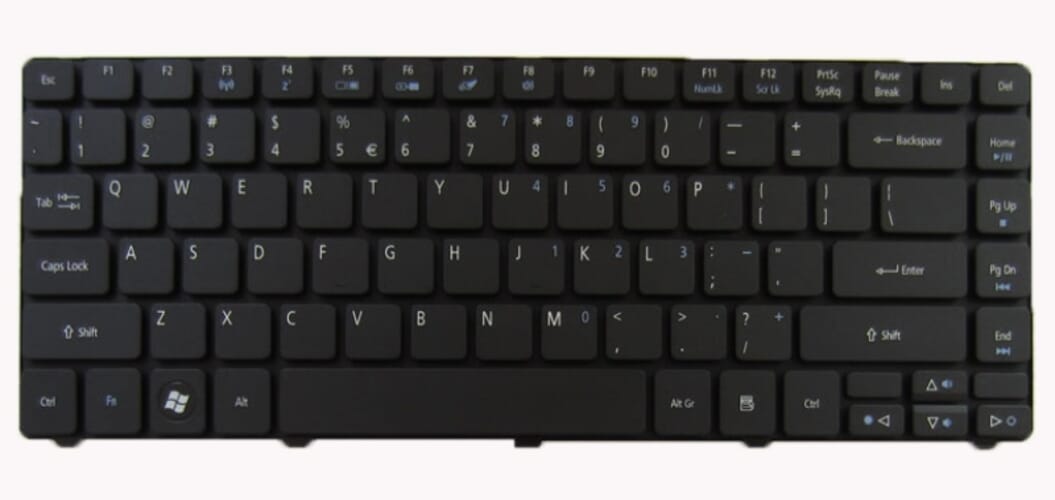 HP Laptop Toetsenbord Azerty BE + Trackpoint, Backlit