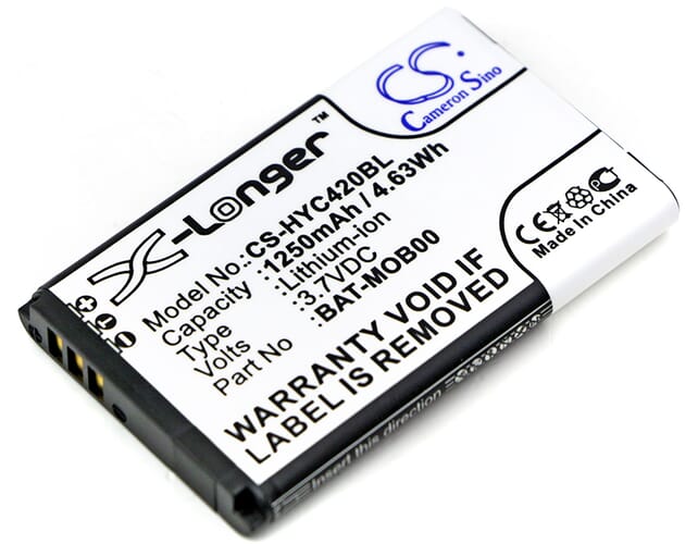 Batterie de scanner de code-barres