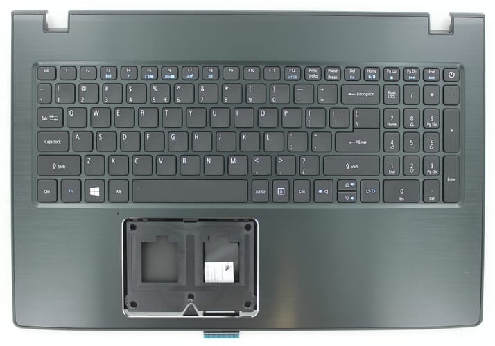 Acer Clavier Qwerty US + Couvercle supérieur - Noir