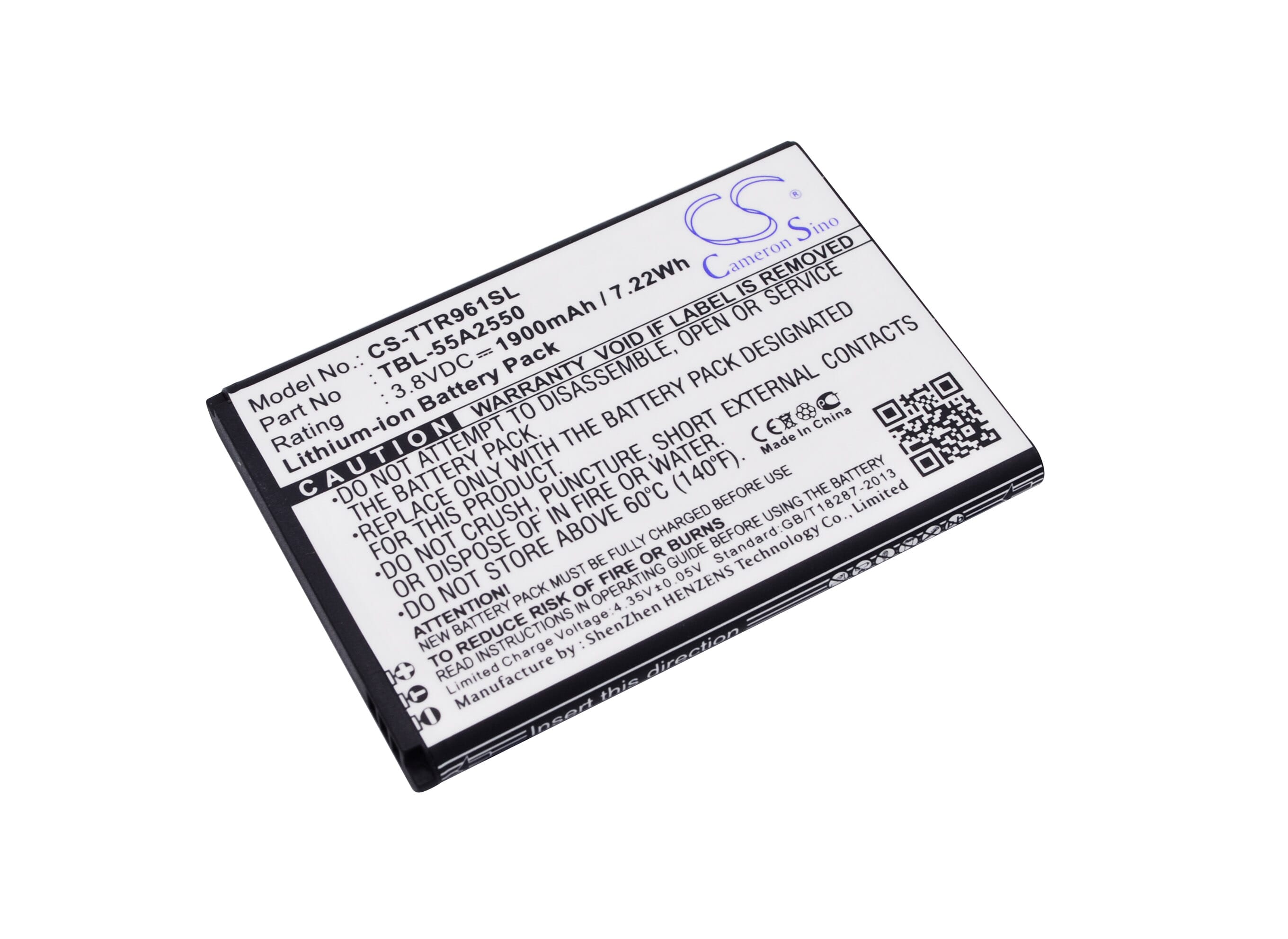 Hotspot Akku 3.8V 1900mAh