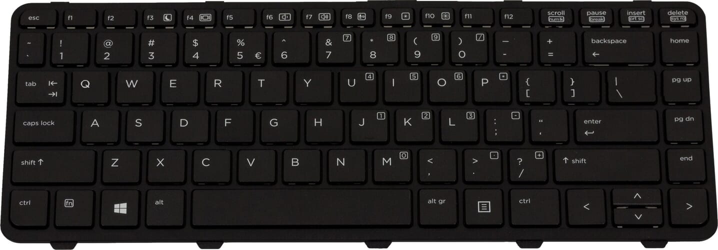 HP Clavier Qwerty US