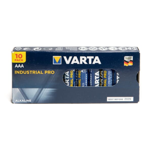 Varta Industrial AAA Batterien / LR03 10er Pack