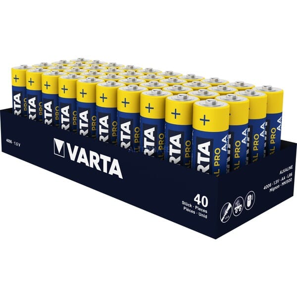 Varta Industrial AA/LR6 40 Stück