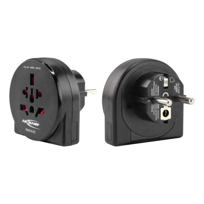 Ansmann Reisestecker 'World to EU'