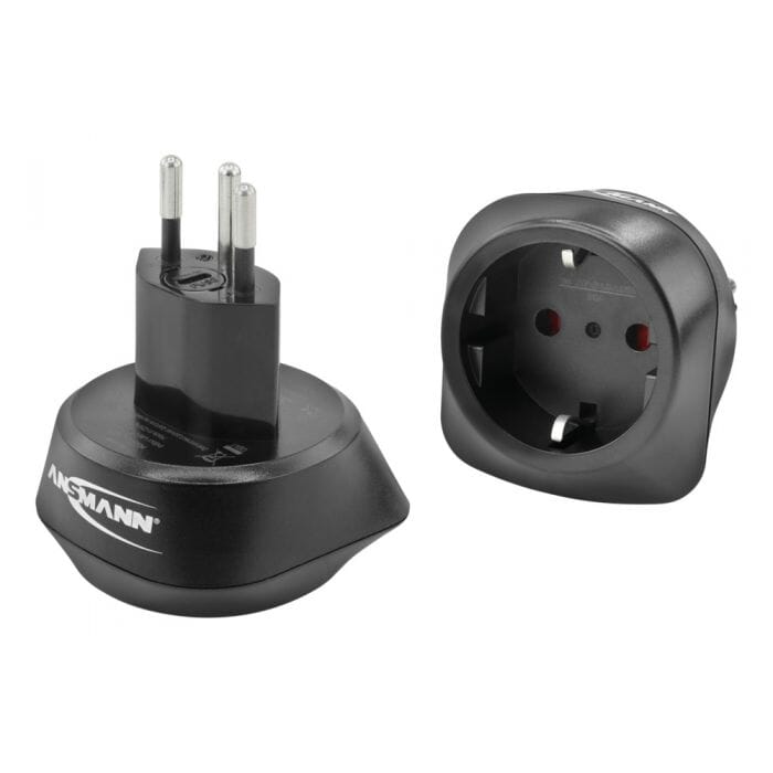 "Ansmann Reisestecker ""EU nach CH"""