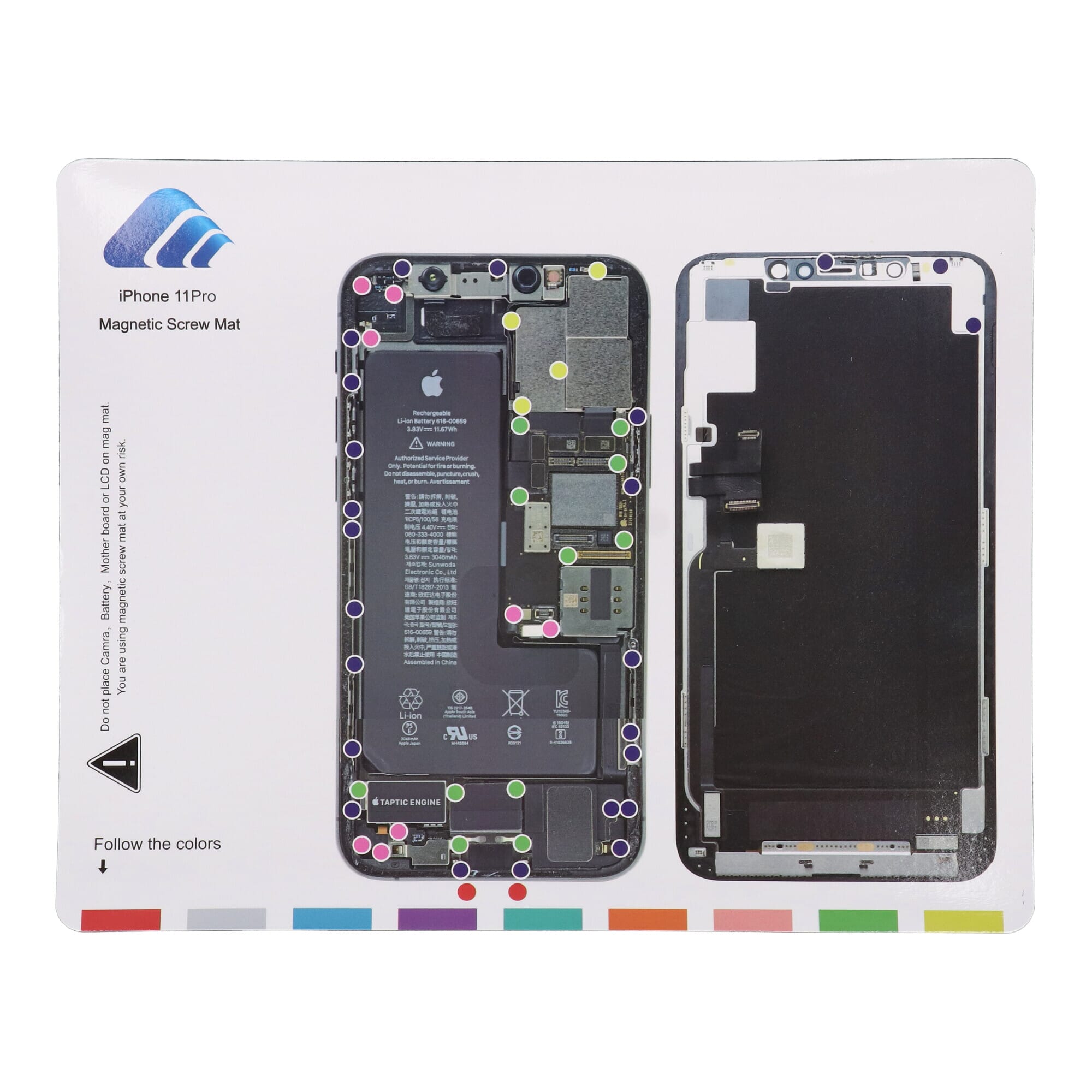 Projectmat Magnetisch voor iPhone 11 Pro