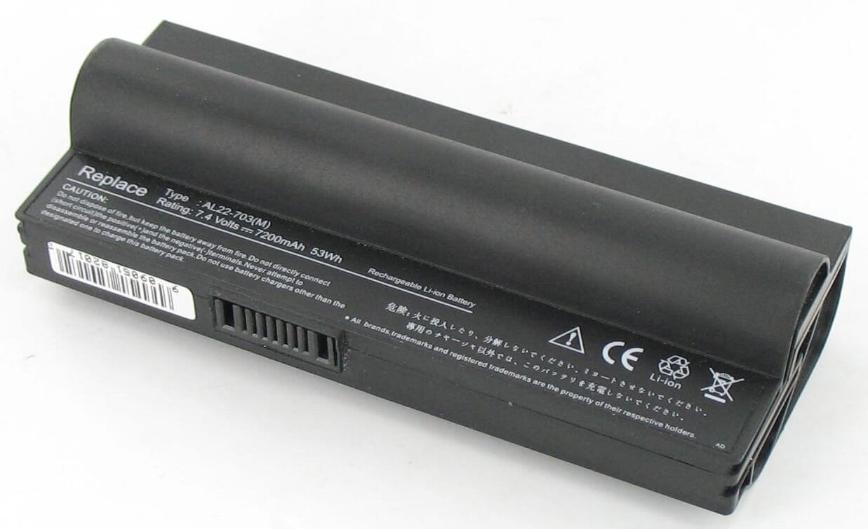Netbook Hochleistungsakku 7.40V 6600mAh