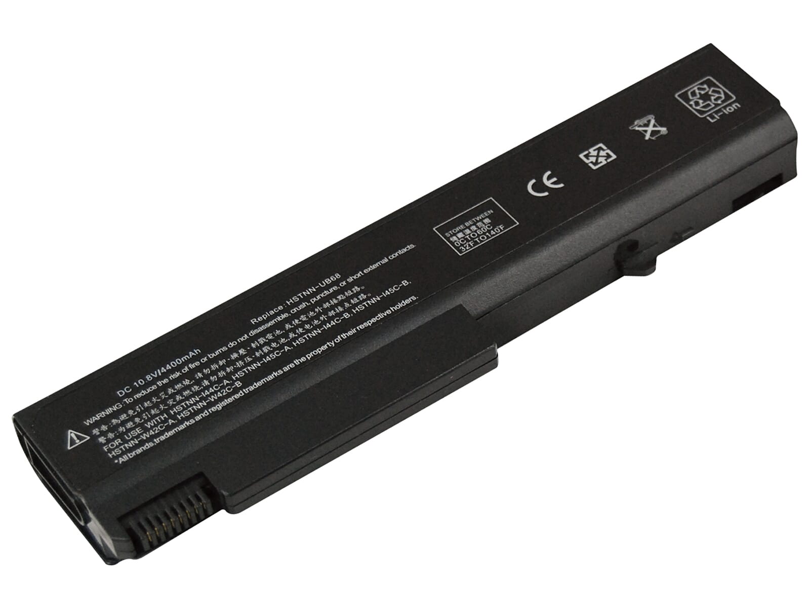 Laptop Akku 10.8V 4400mAh voor HP ProBook 6550b/6450b/6540b/6730b