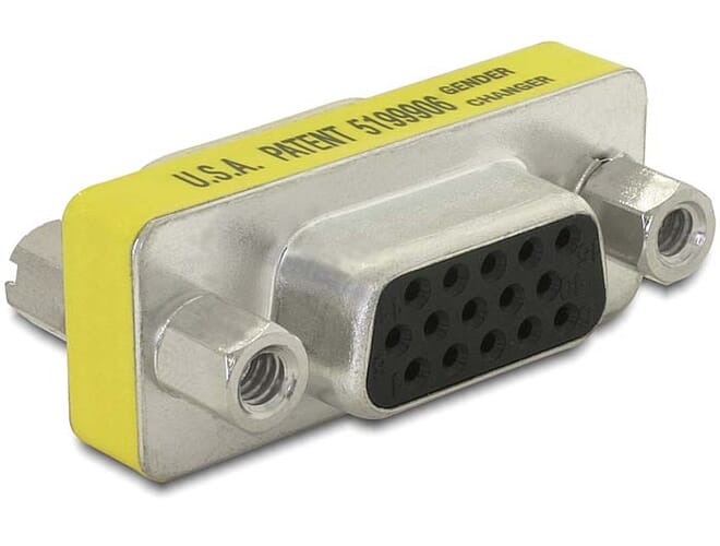 Delock VGA Female - Female Gender Changer Adapter