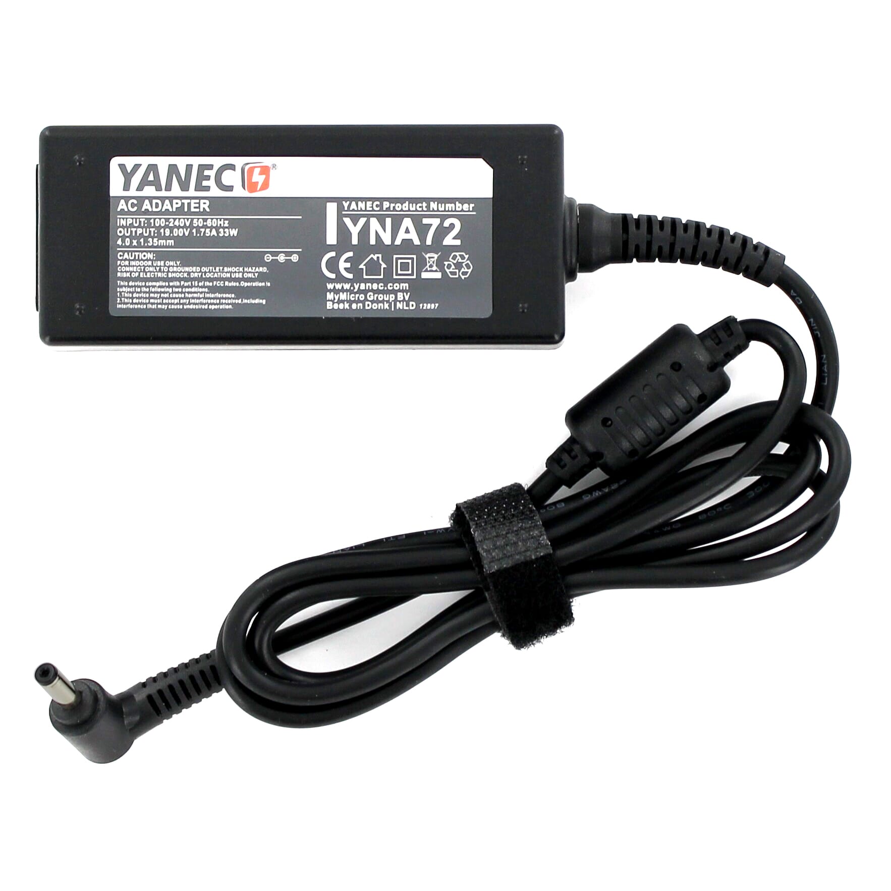 Yanec Laptop Ac Adapter 33w Twindis