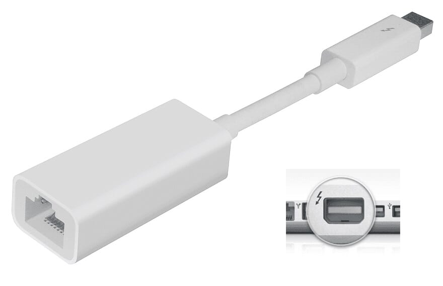 mac airbook ethernet adapter