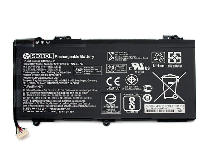 HP Batterie Ordinateur Portable