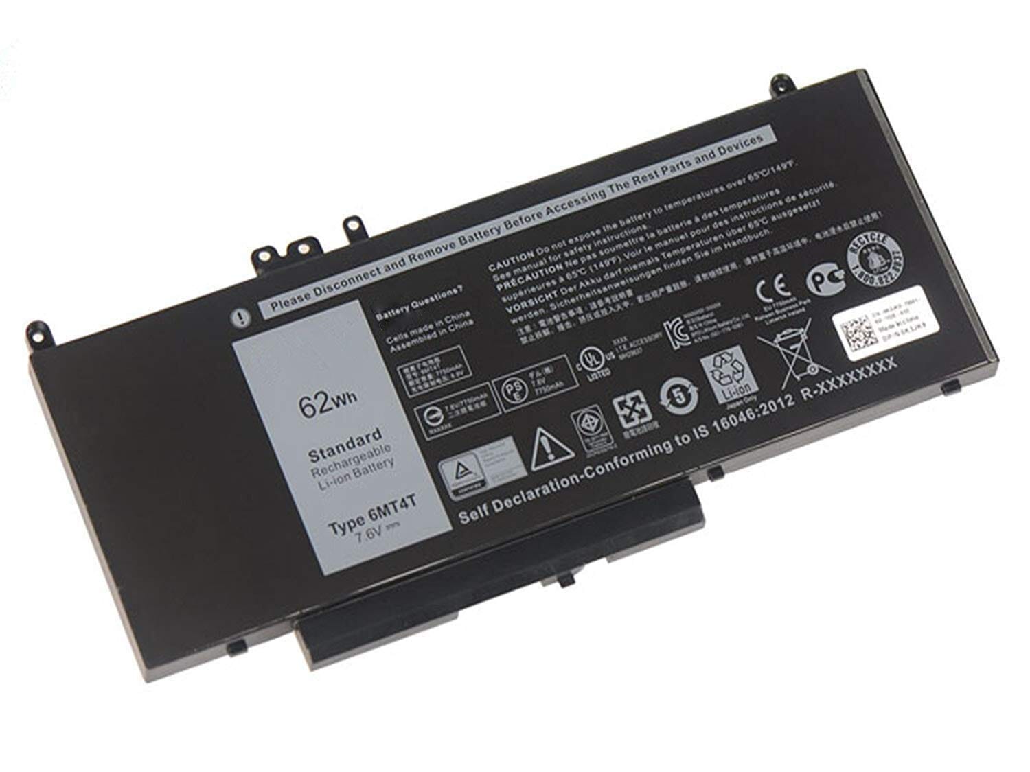 Nieuwe DELL laptop accu voor lange levensduur