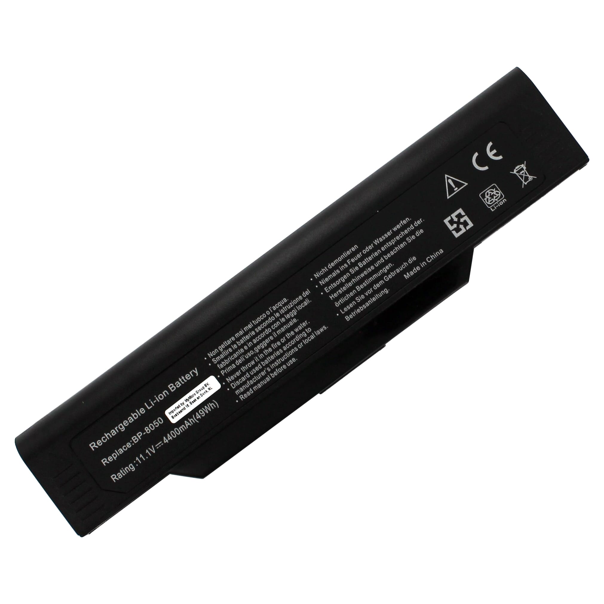 Laptop Akku 4400mAh Schwarz