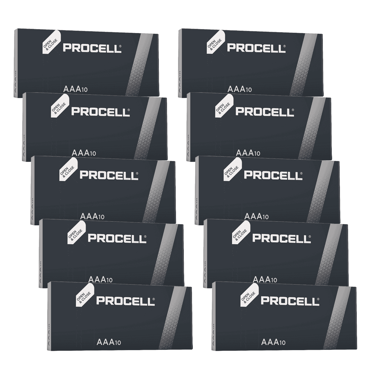 100 x Procell Alkaline AAA/LR3