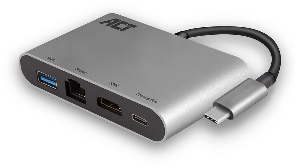 ACT USB C 4K Multiport Dock Twindis