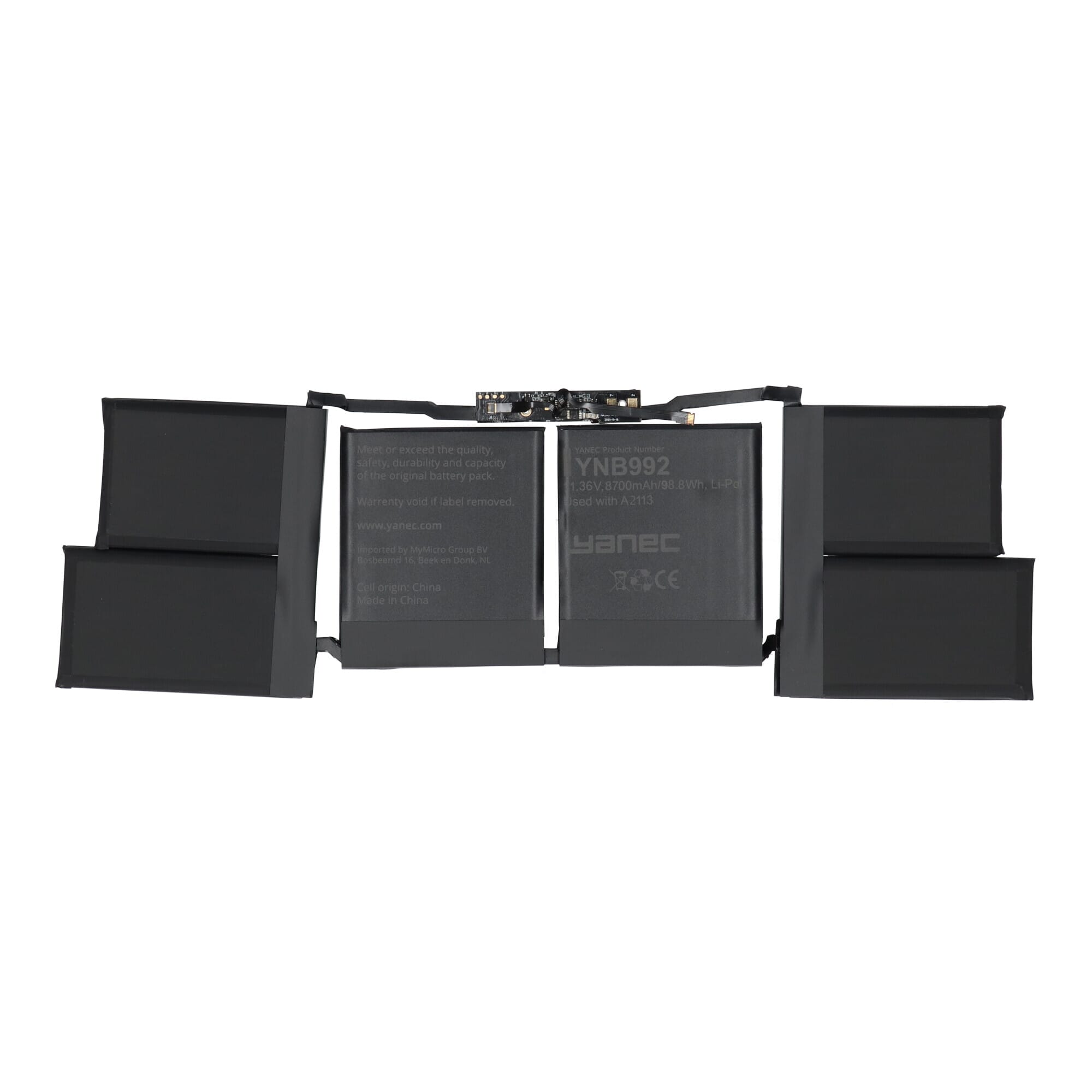 Yanec macbook accu 8700mah