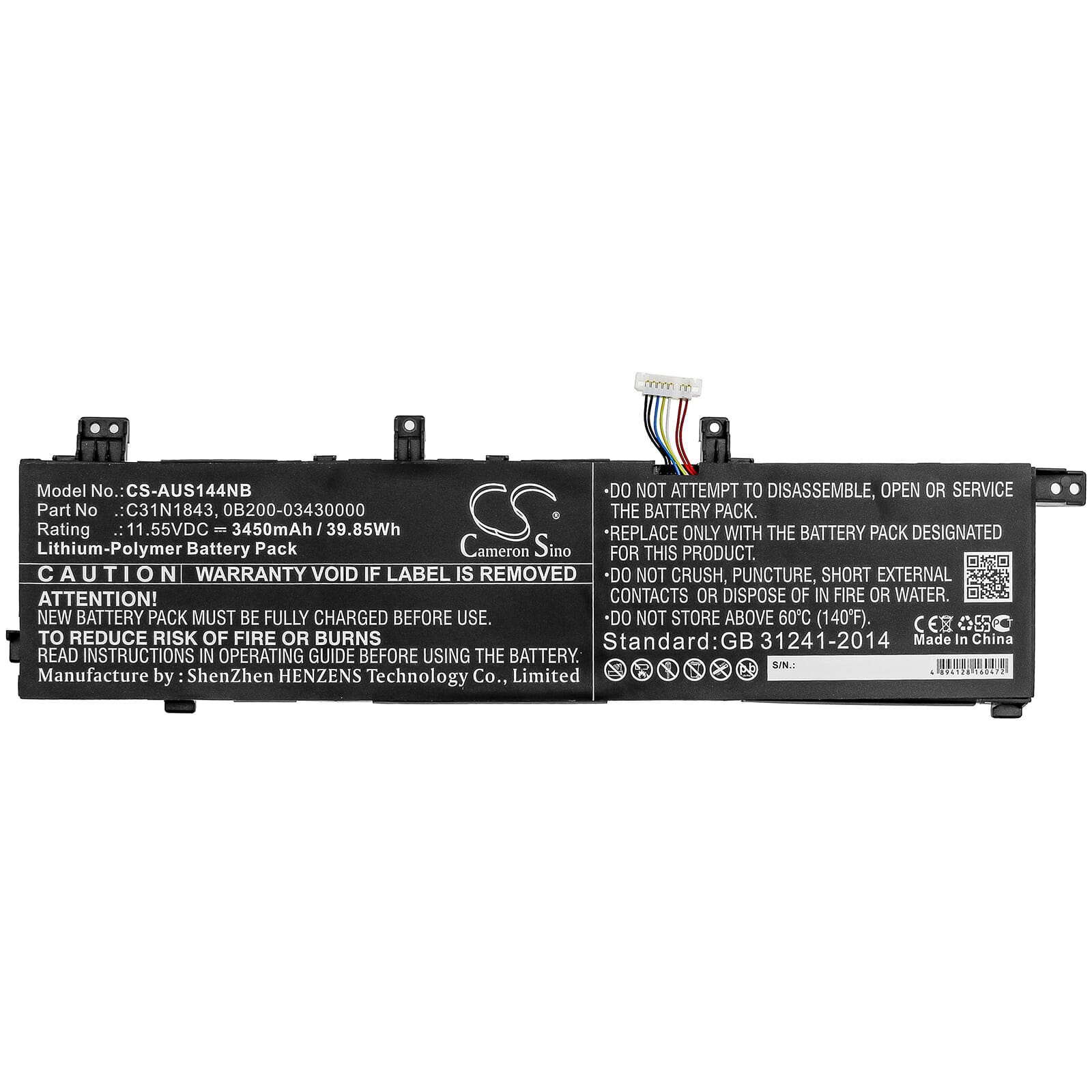 Laptop Accu 3450mAh