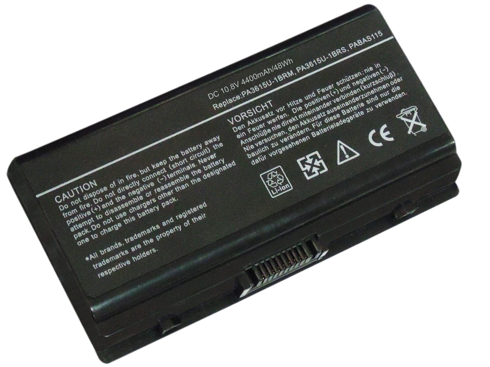 Laptop Accu 4400mAh voor Toshiba Satellite L40, Toshiba Satellite Pro