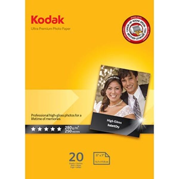 Kodak Ultra Premium Glanzend Fotopapier Vel 13x18 Cm Replacedirect Nl