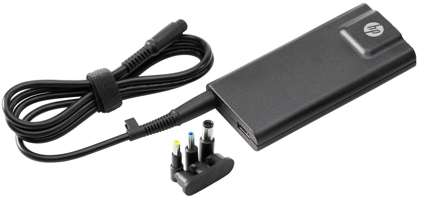 Hp Laptop Ac Adapter 65w Slim Usb Incl 3 Tips H6y82aa Replacedirectnl 