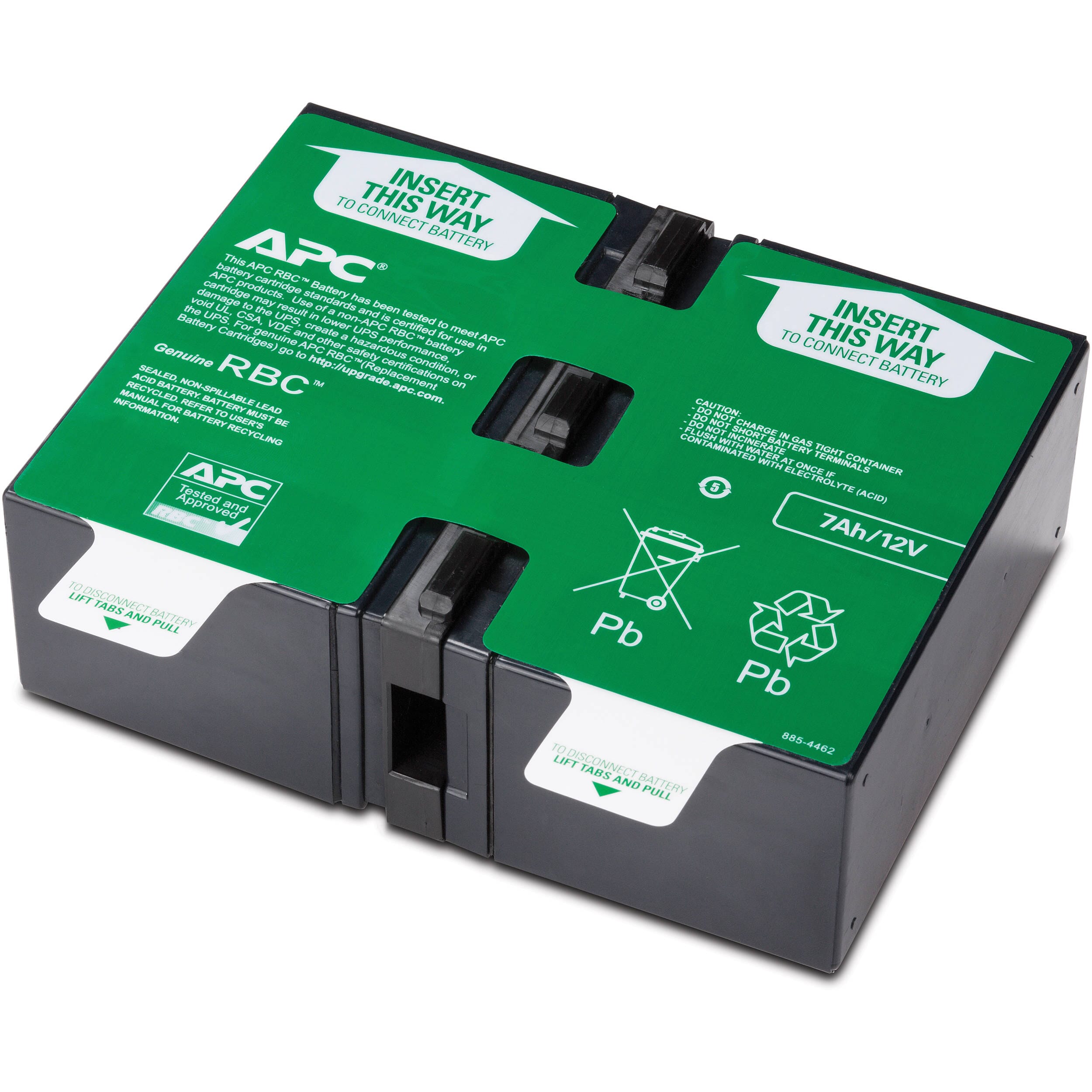 APC RBC123 Vervangingsbatterij Cartridge ReplaceDirect.nl