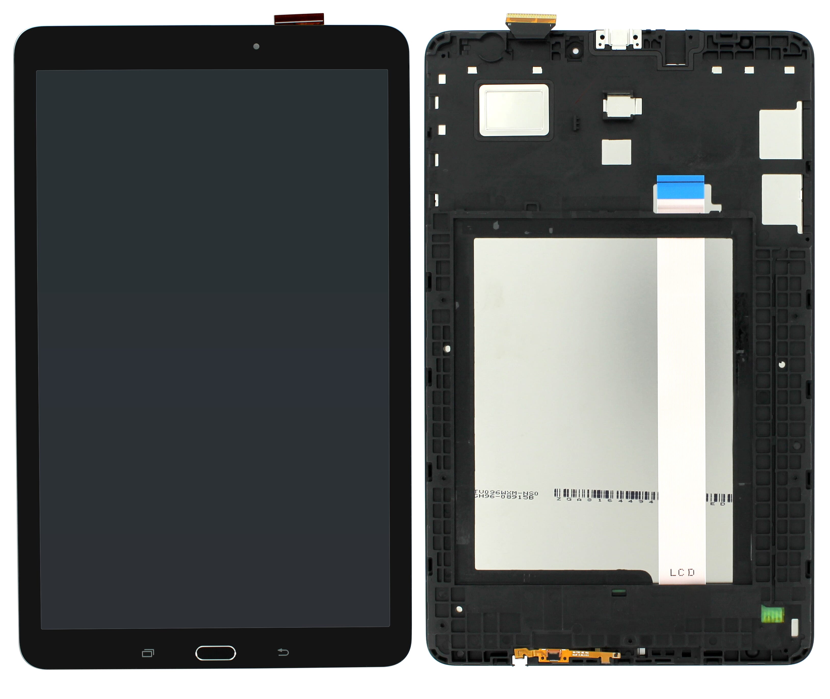 samsung tab e black screen