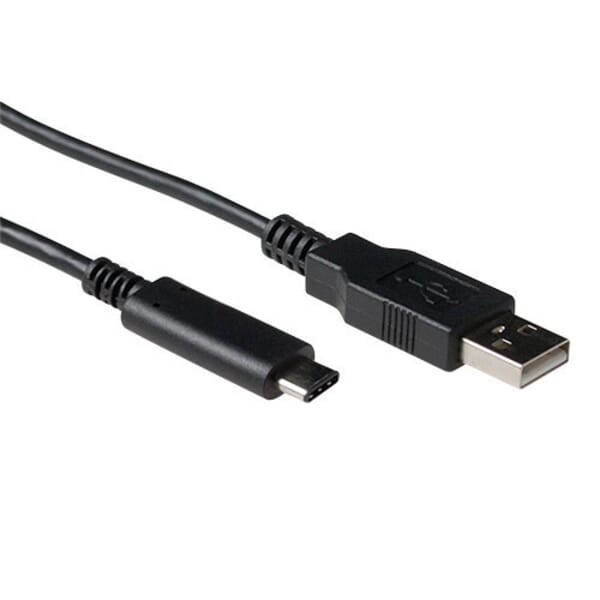 ACT USB 2.0 aansluitkabel C male - A male 1,00 m