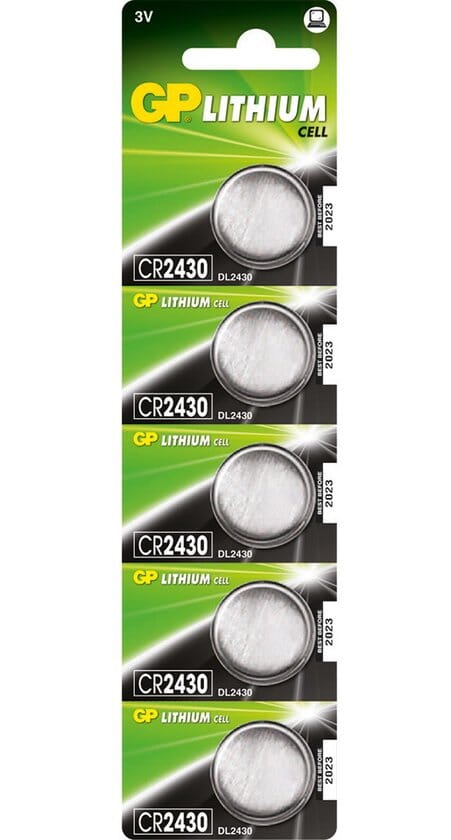 GP Lithium CR2430 blister 5 - Twindis