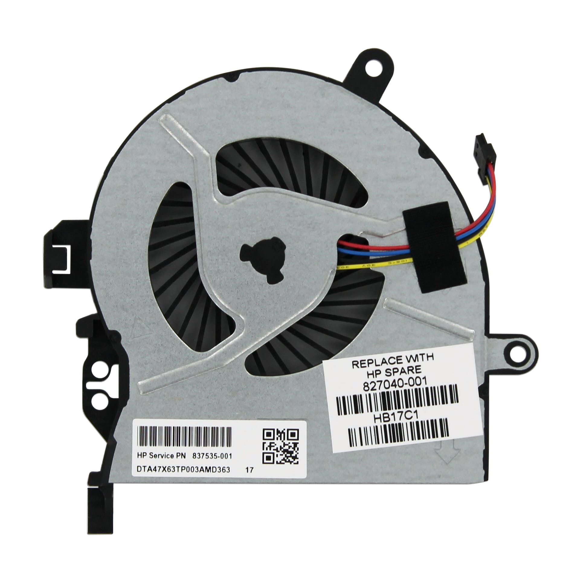 HP Laptop Fan CPU voor HP ProBook 450/455/470 G3 (827040001