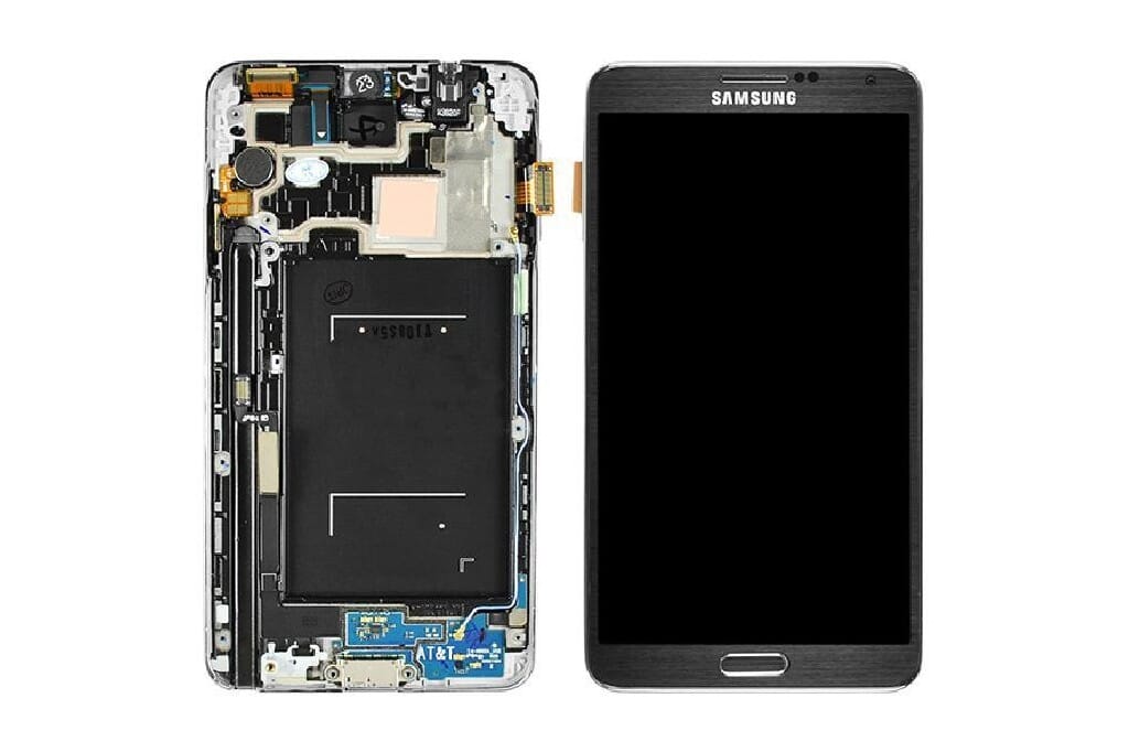 Samsung Galaxy Note 3 LCD en Touchscreen met Behuizing - Zwart voor