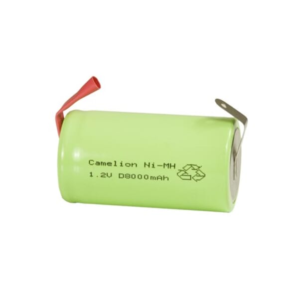 tent Groet Figuur Camelion Rechargeable NiMH D/LR20 8000mAH with soldertags - ReplaceDirect.nl