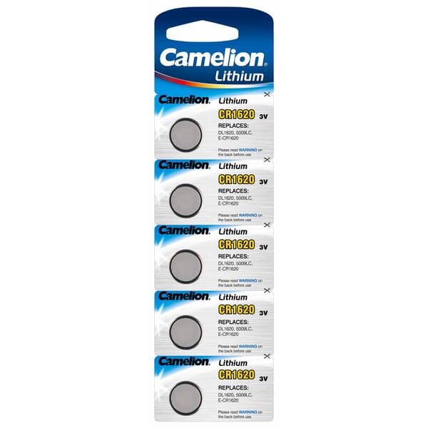 Camelion Lithium CR1620 3V blister 5