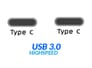 USB3.1 Gen 1 Type-C Kabel 1 Meter - Zwart