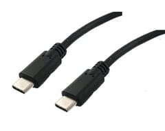 USB3.1 Gen 2 Type-C Kabel 1 Meter - Zwart