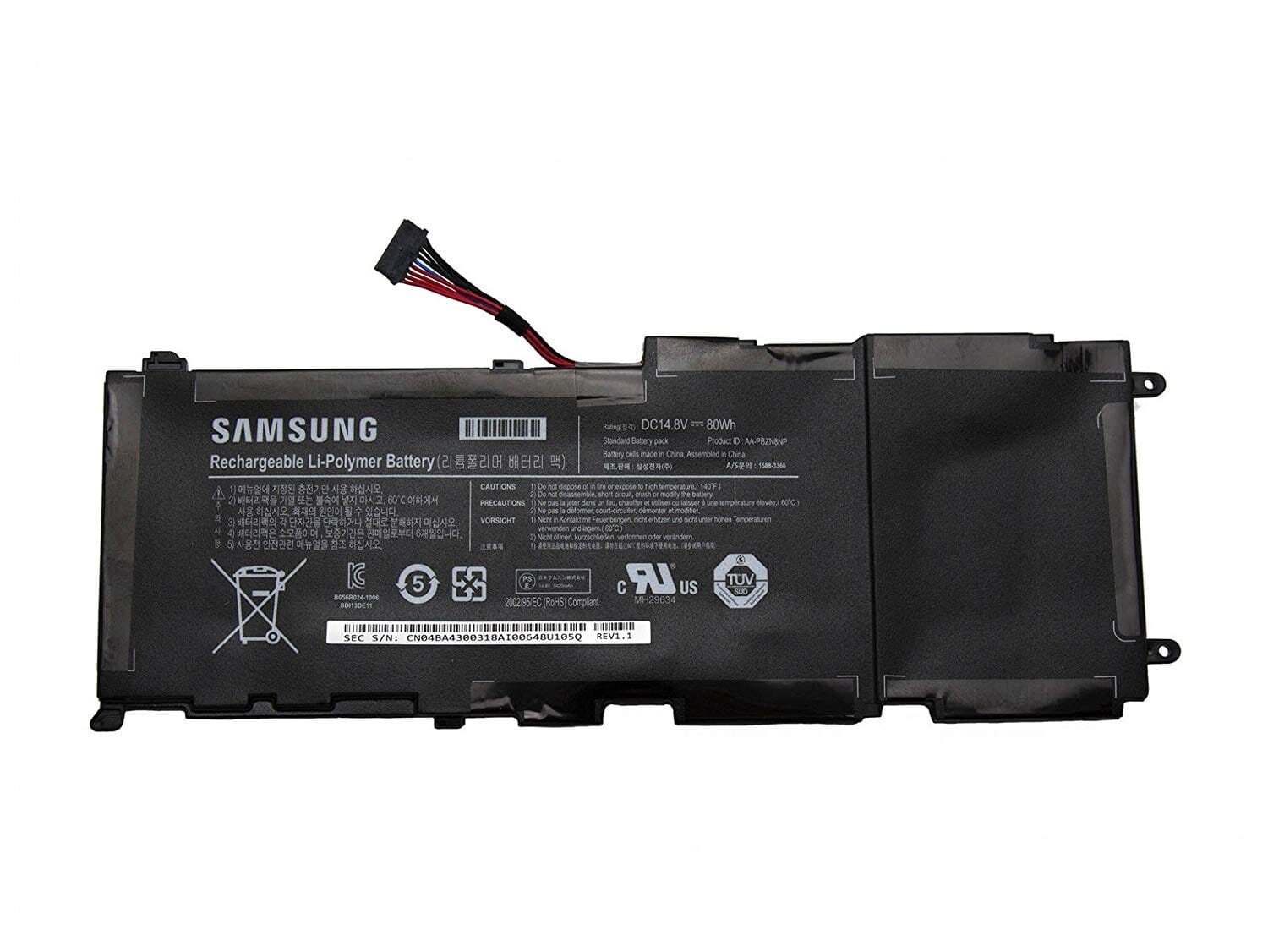 Samsung Laptop Battery 5400mAh Twindis