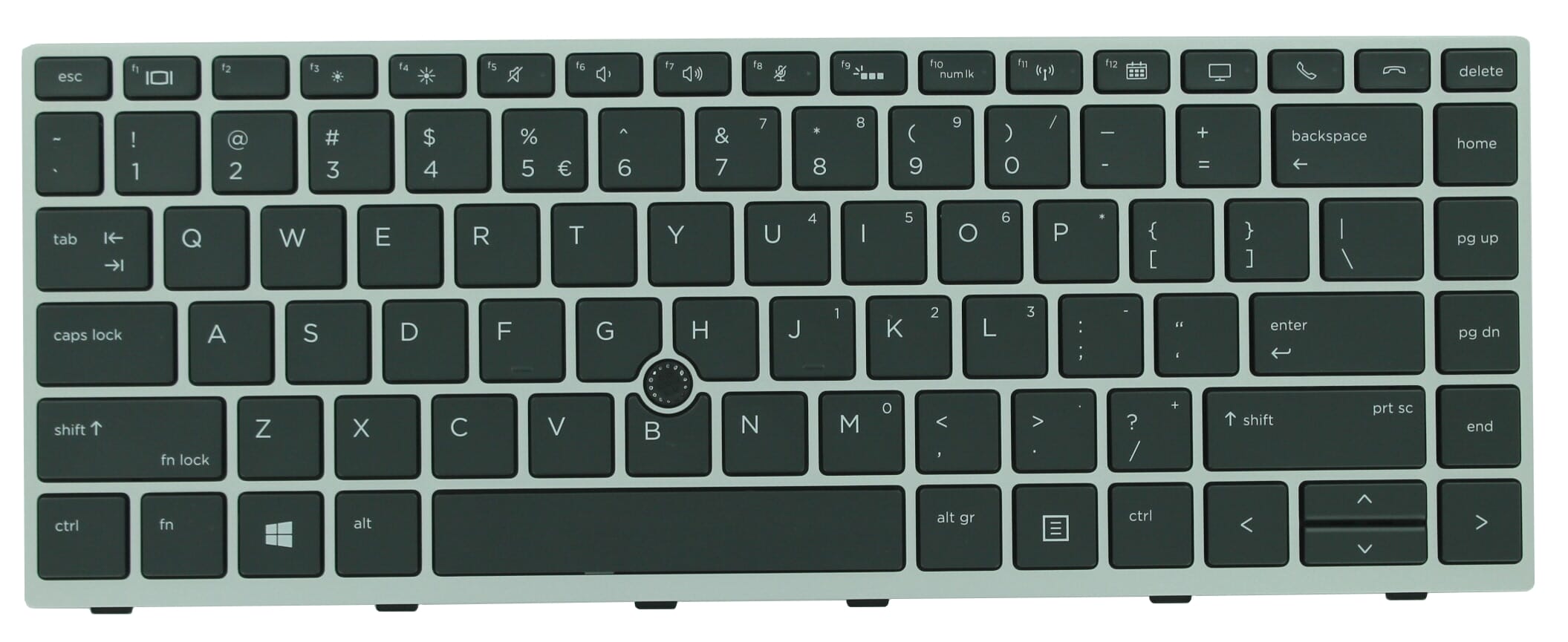 elke keer hoop baan HP Laptop Toetsenbord Qwerty US + Trackpoint, Backlit (L14377-B31) -  ReplaceDirect.nl