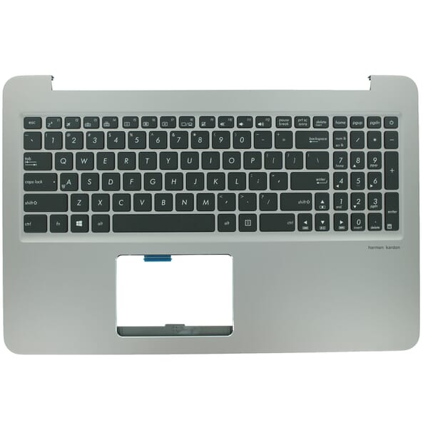affix Tegen band 90NB0BW1-R30291 Asus Laptop Toetsenbord Qwerty US + Top Cover -  ReplaceDirect.nl
