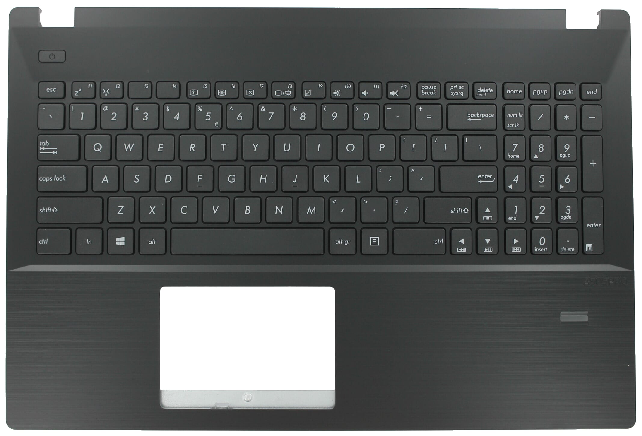 Bloedbad Inpakken getuigenis Asus Laptop Topcover + Intern Toetsenbord US - Zwart (90NX00S1-R30300) -  ReplaceDirect.be