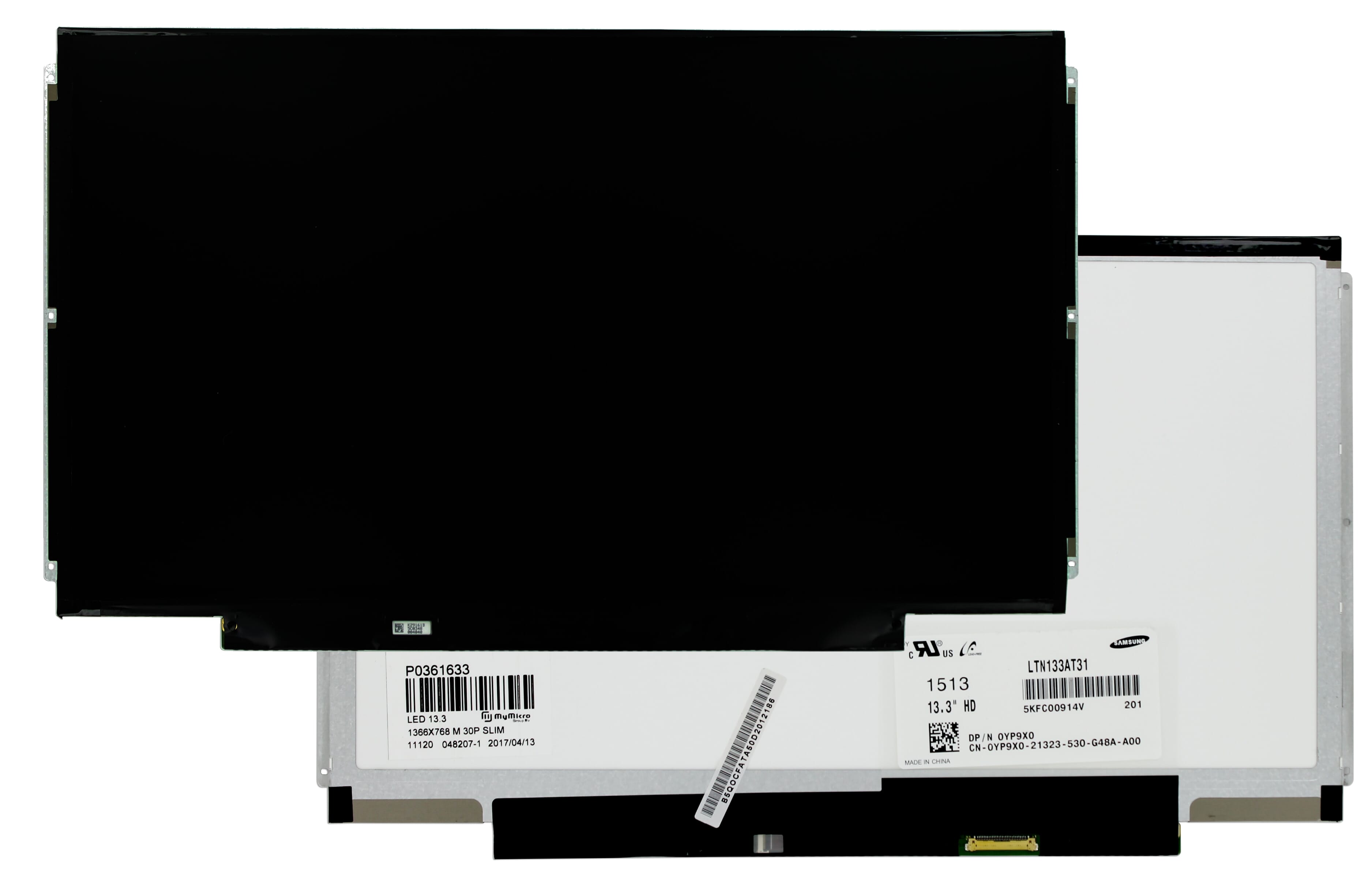 13.3 Inch LCD Scherm 1366x768 Mat 30Pin eDP