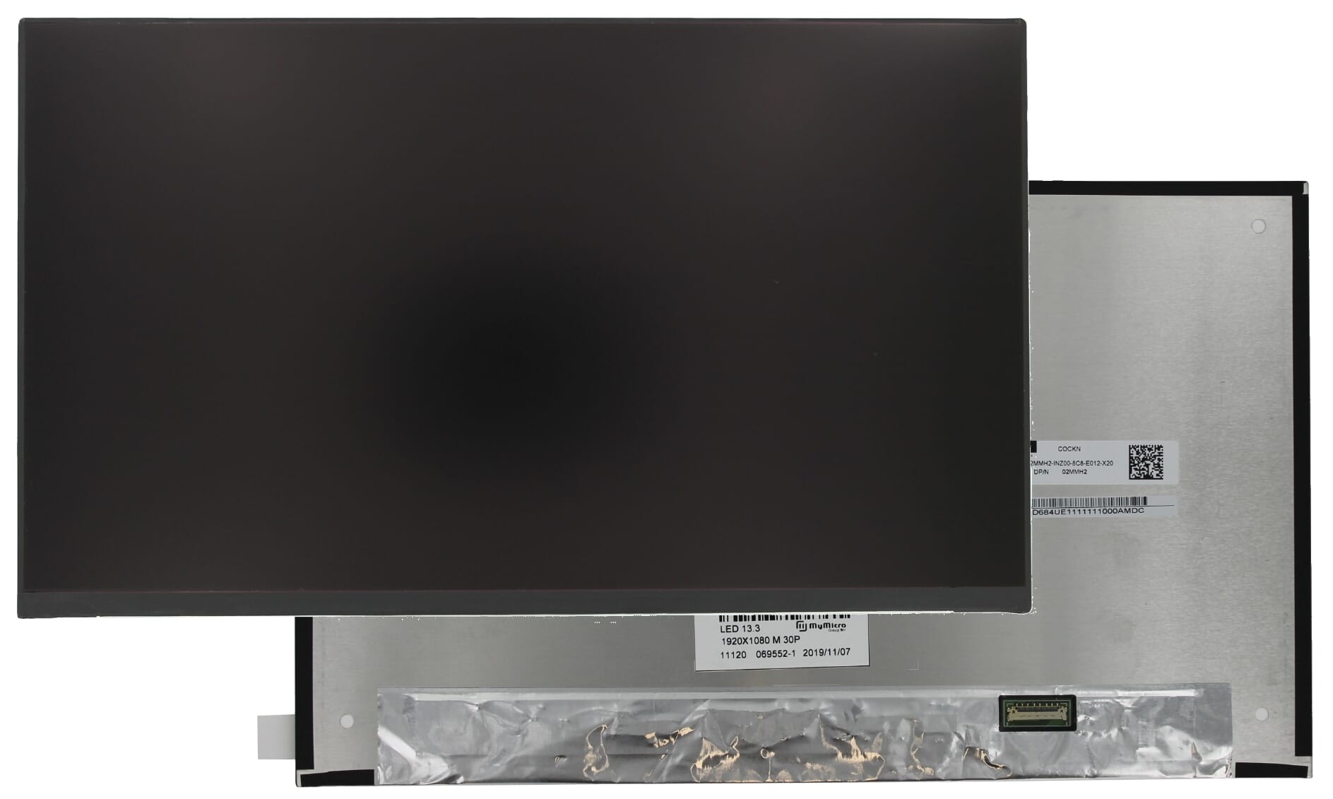 13.3 Inch LCD Scherm 1920x1080 Mat 30Pin eDP, IPS, 17mm