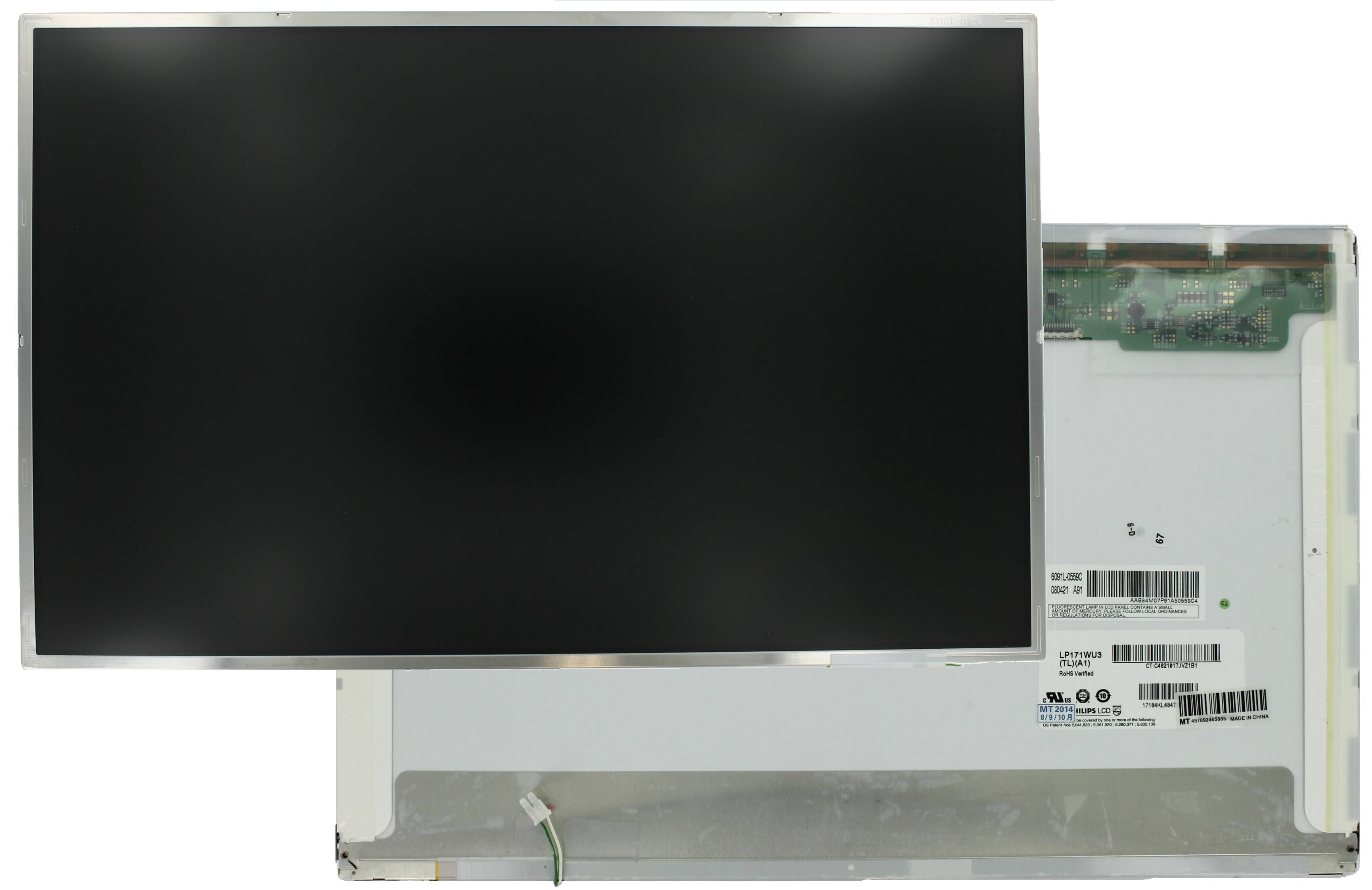 17.1 inch LCD scherm 1920x1200 Mat 30Pin
