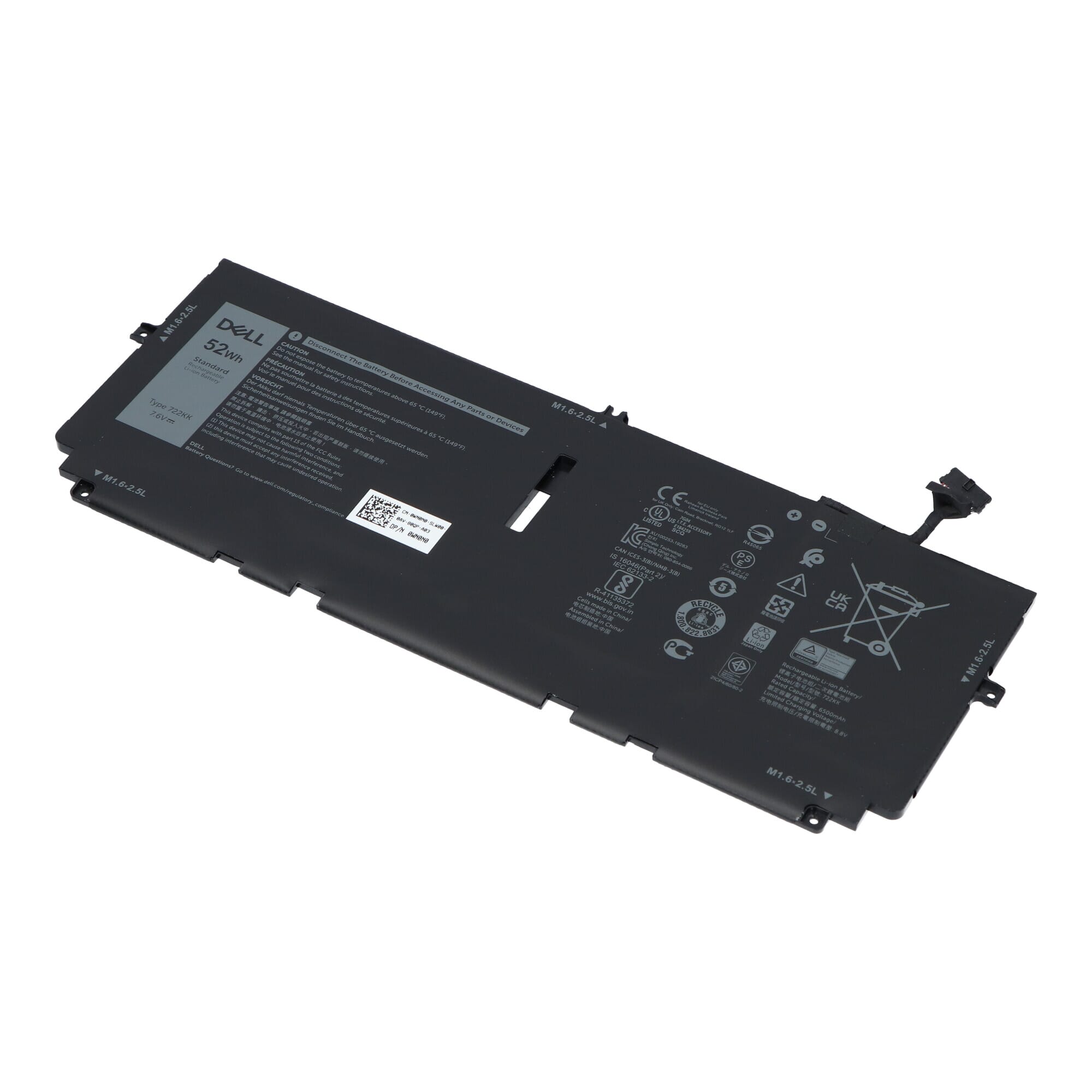 Dell Laptop Accu 6500 mAh