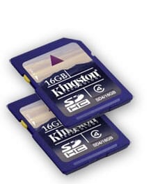 16 GB Kingston SD kaart